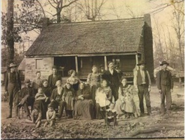 Shields Family Photo with Charles Marion Shields, ggggrandfather of Michelle Obama