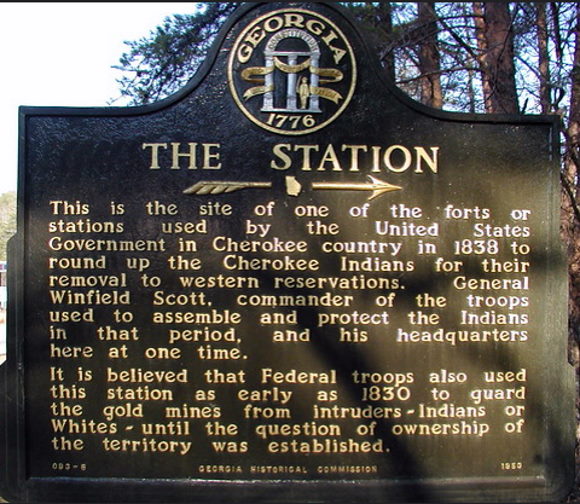 Fort Floyd Historical Marker