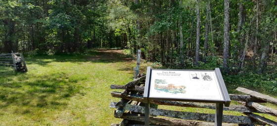 Fort Wool Cherokee Internment Fort site